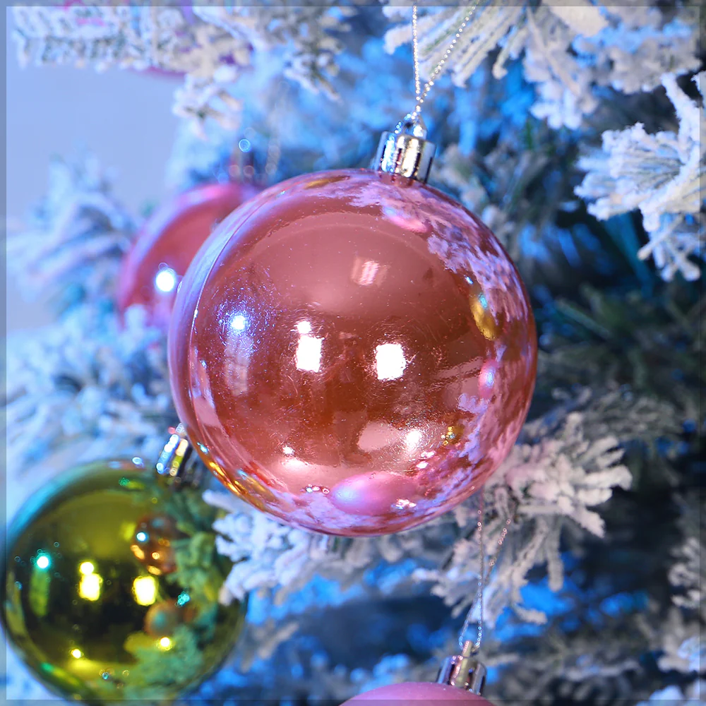 10cm Decorative Christmas Balls - Image 15