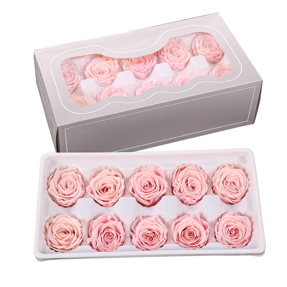 10pcs in a Box Preserved Rose Flowers - Image 3
