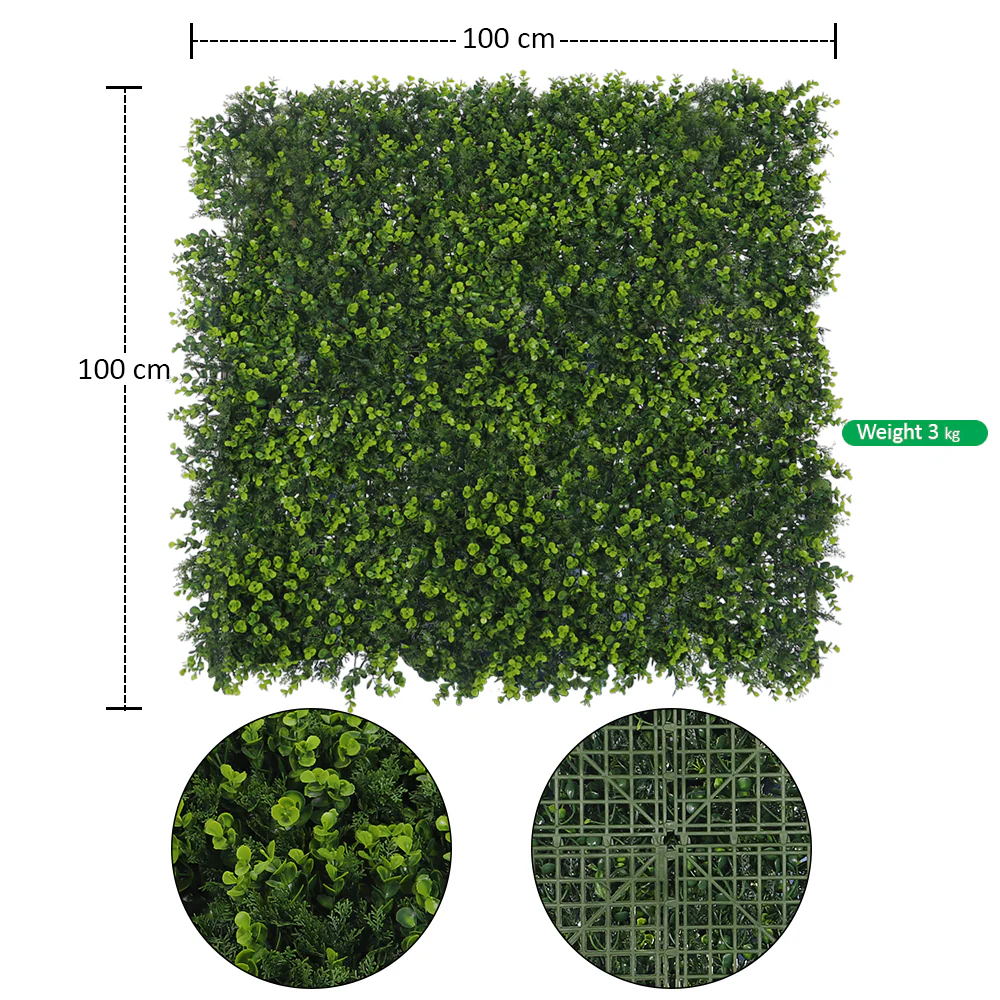 1x1m Wall Panels Grass Sheets - Image 2