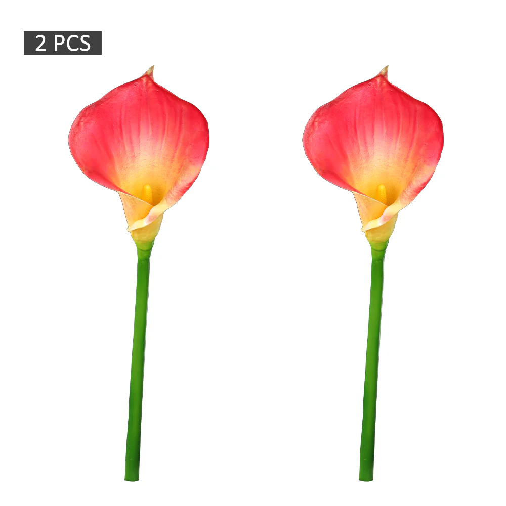 2-Packs Artificial Calla Lilies Flowers(without vase) - Image 18