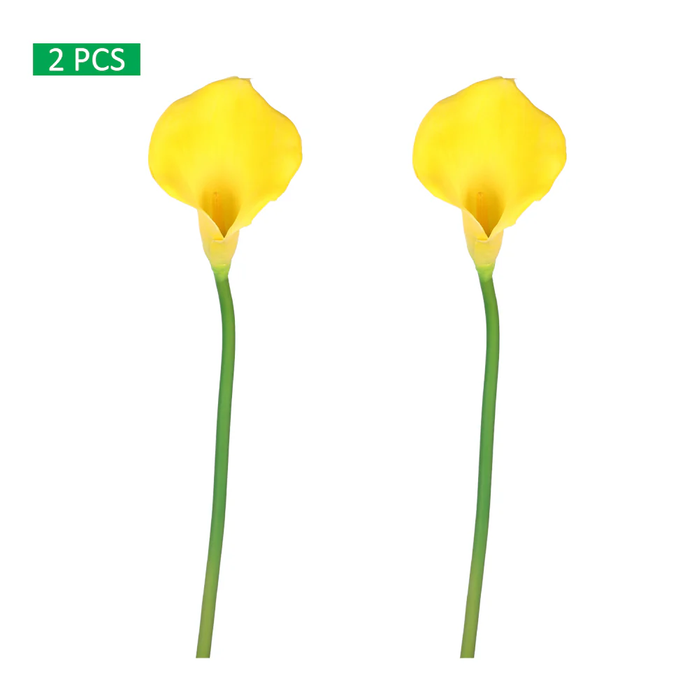 2-Packs Artificial Calla Lilies Flowers(without vase) - Image 24