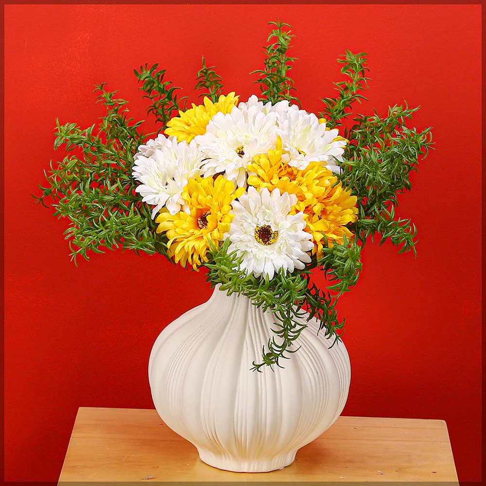 2-Packs Artificial Daisy Flower Stems - Image 11