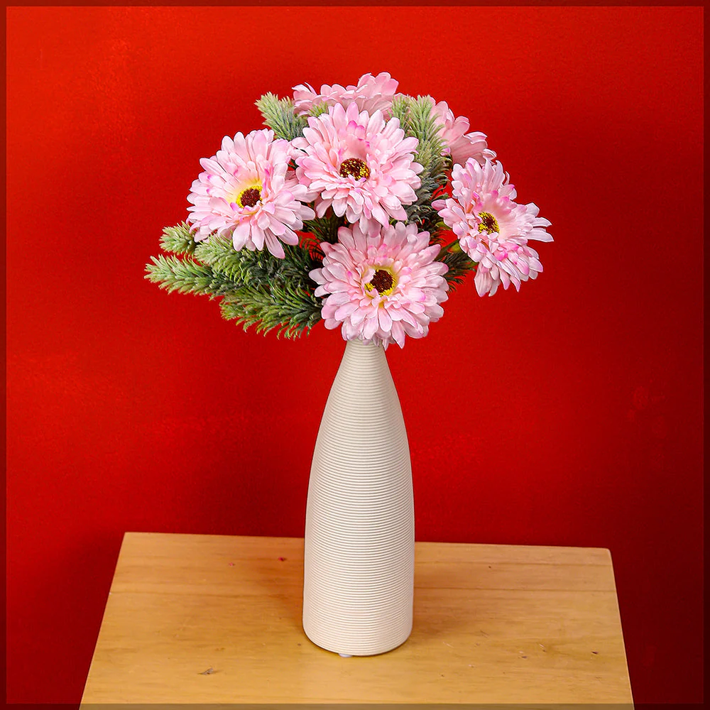 2-Packs Artificial Daisy Flower Stems - Image 3