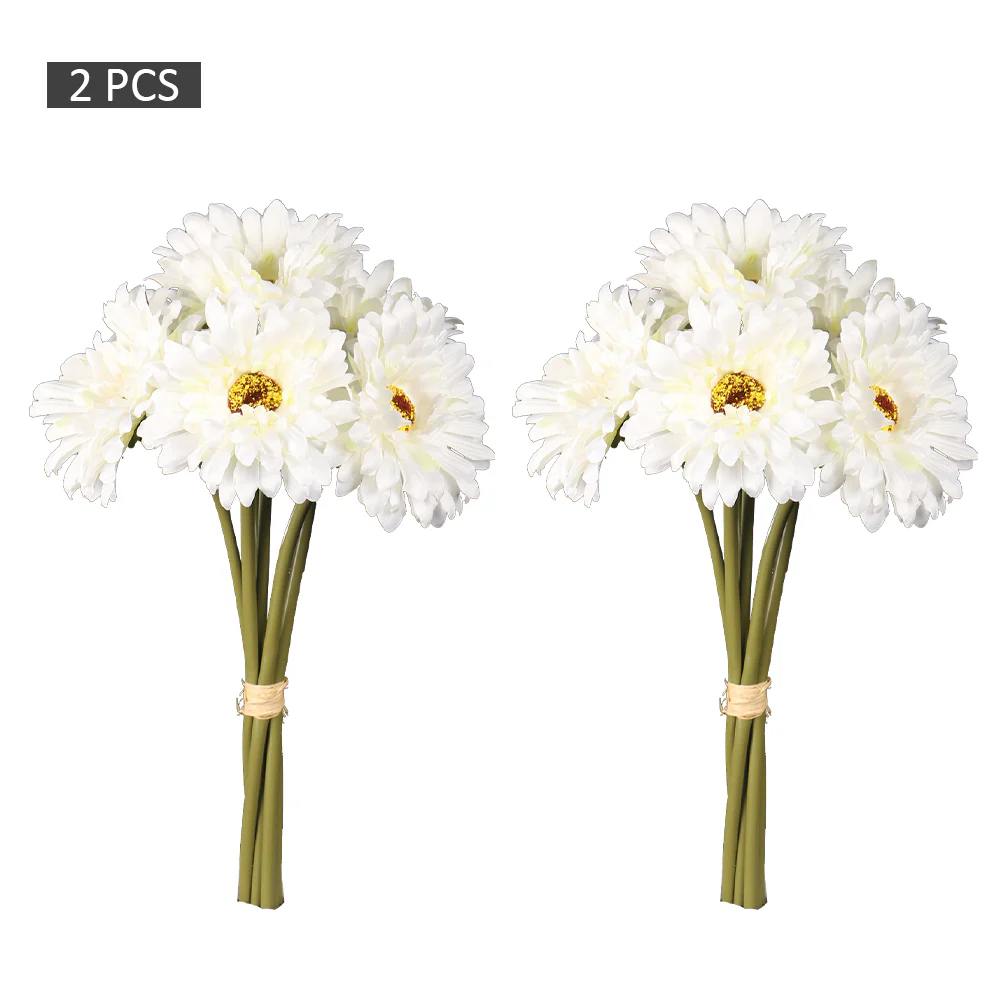 2-Packs Artificial Daisy Flower Stems - Image 9