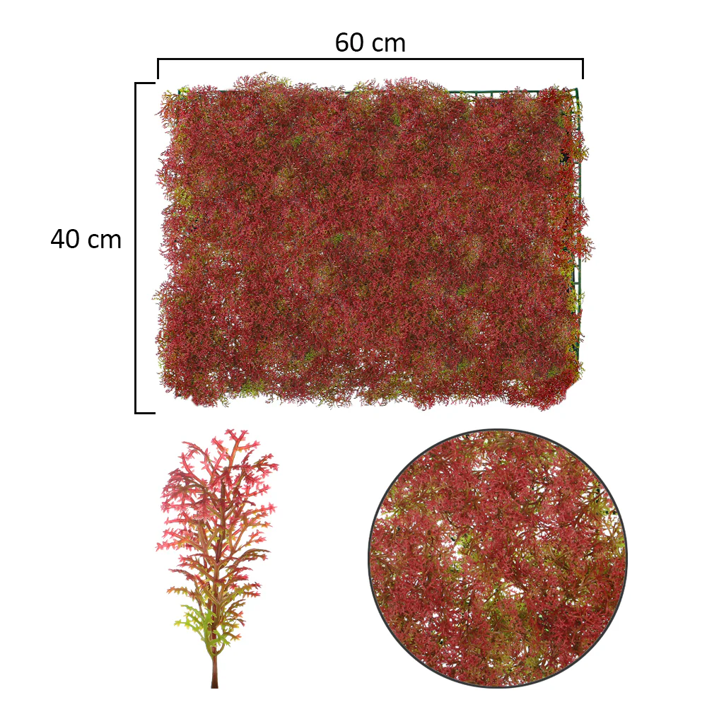 2-Packs Artificial Shrubs Greenery Panels - Image 2