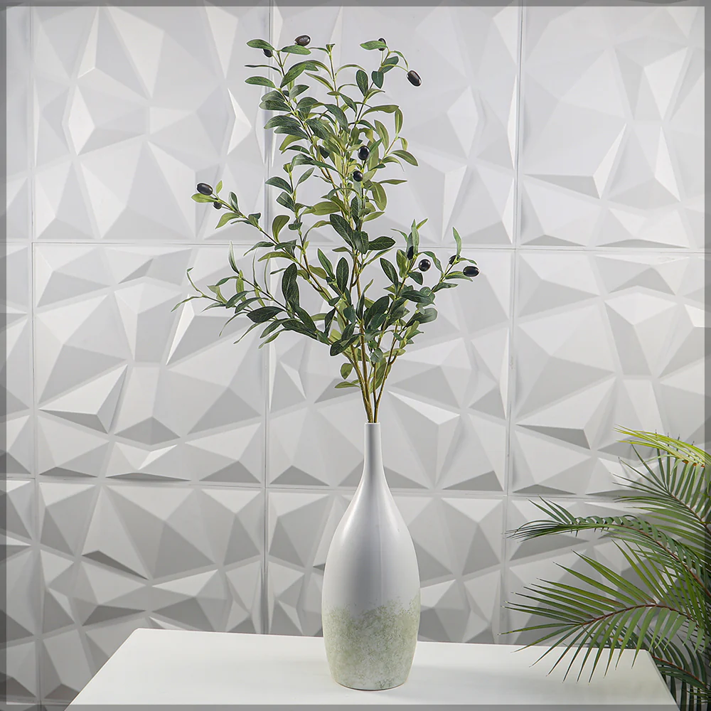 Artificial Single Branch Leaves(without vase) - Image 7