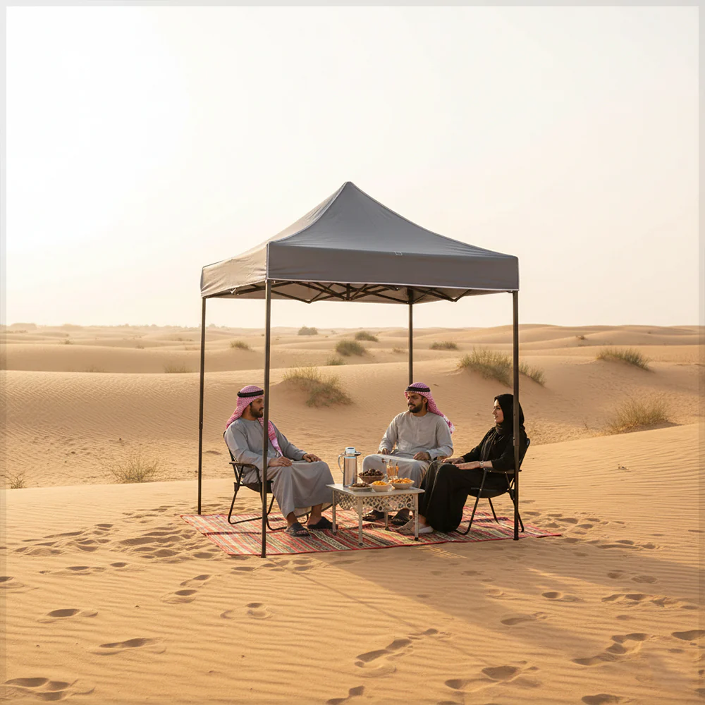 2x2m Garden Patio Top Cover Camping Tent (Tent Only) - Image 16