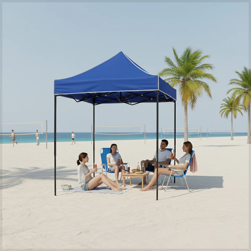 2x2m Garden Patio Top Cover Camping Tent (Tent Only) - Image 46
