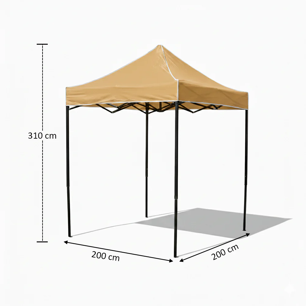 2x2m Garden Patio Top Cover Camping Tent (Tent Only) - Image 51