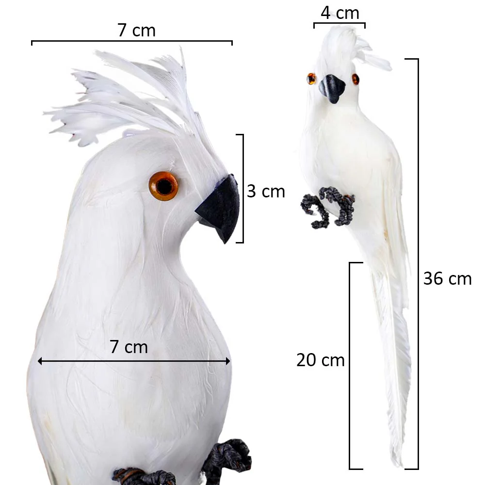 35CM Artificial Parrots - Image 2