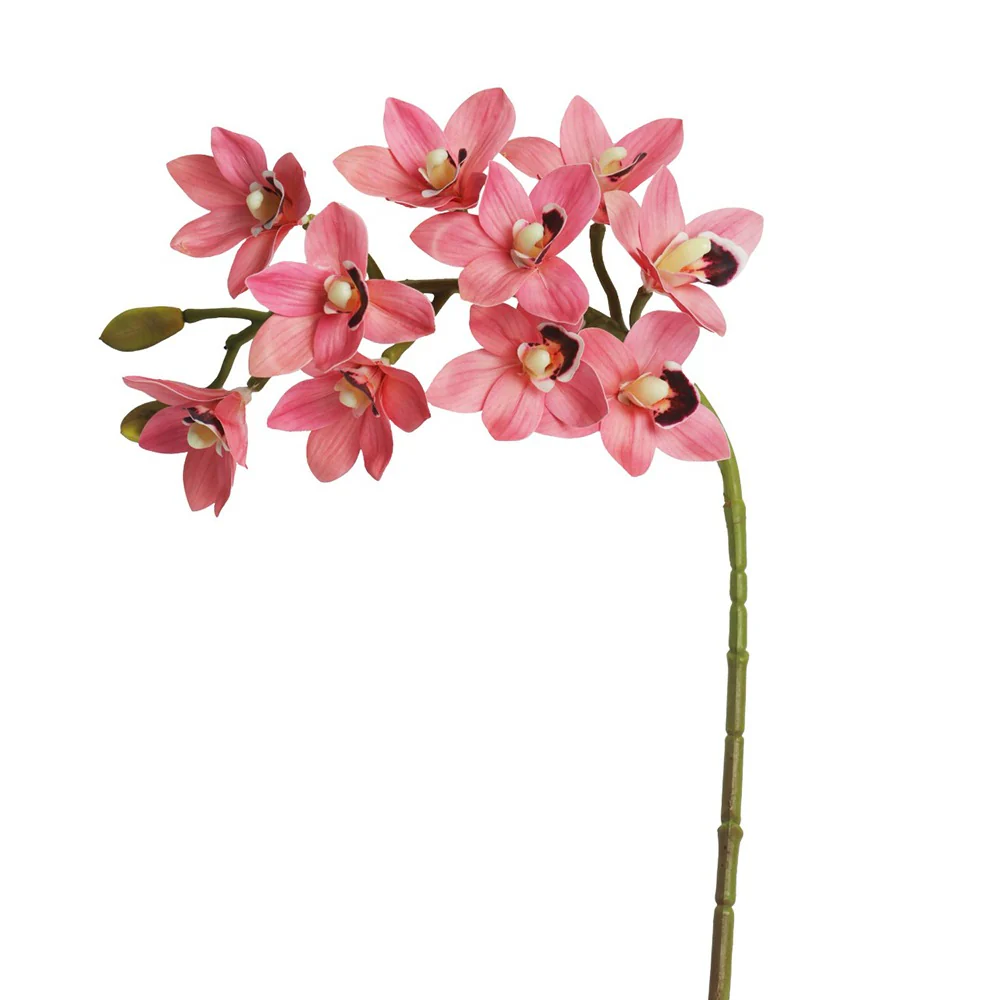 3D Single Stem Artificial Cymbidium Flowers(without vase) - Image 15