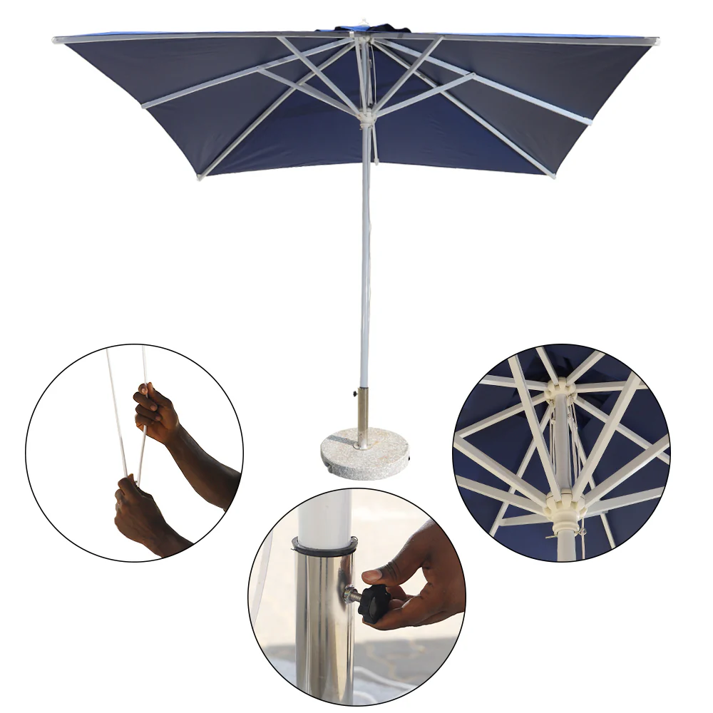 3m x 3m Square Umbrella without Base - Image 11