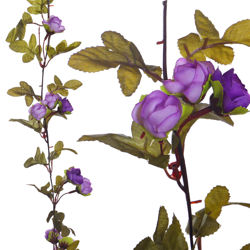 4pcs Artificial Rose Vine - Image 10