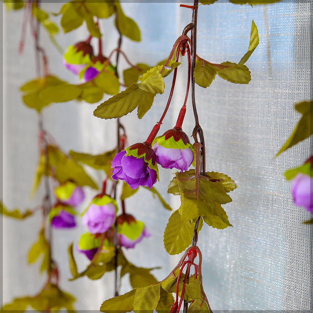 4pcs Artificial Rose Vine - Image 12