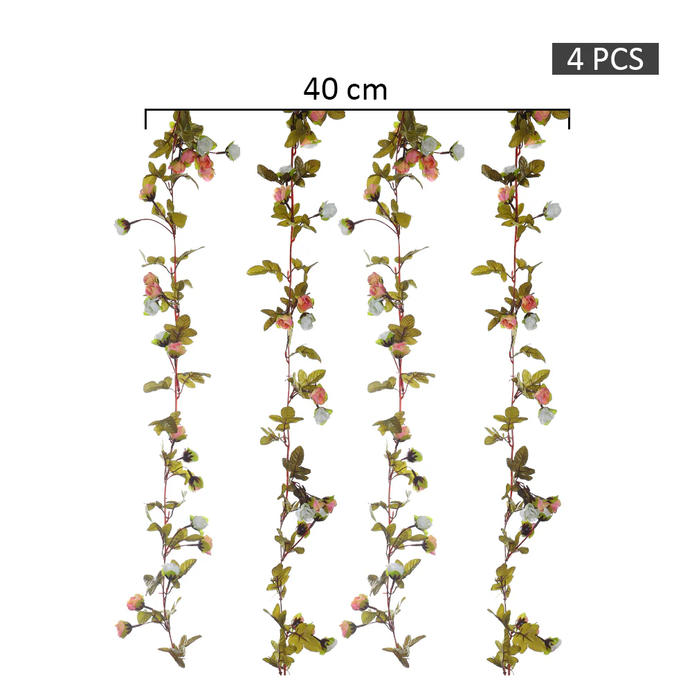 4pcs Artificial Rose Vine - Image 18