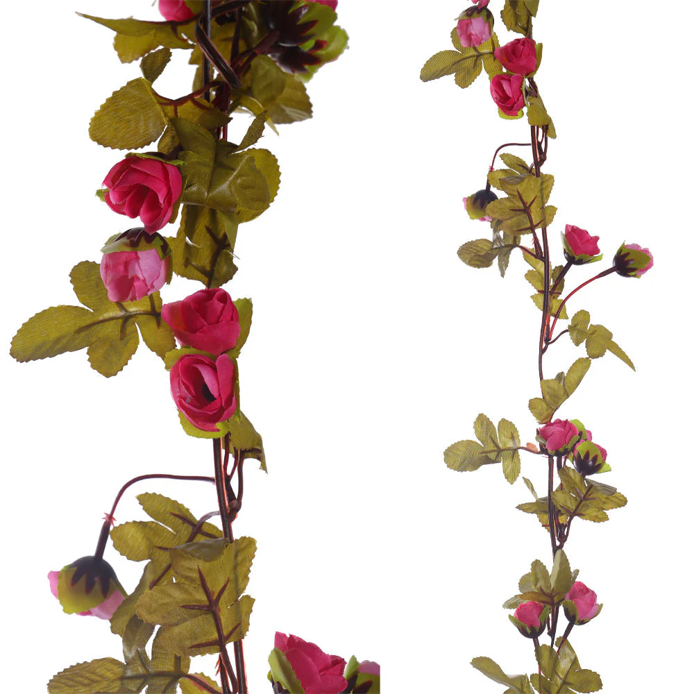 4pcs Artificial Rose Vine - Image 2