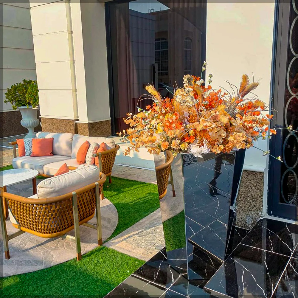 4pcs Home Flower Arrangement Outdoor for display purposes only (non-sale) - Image 4