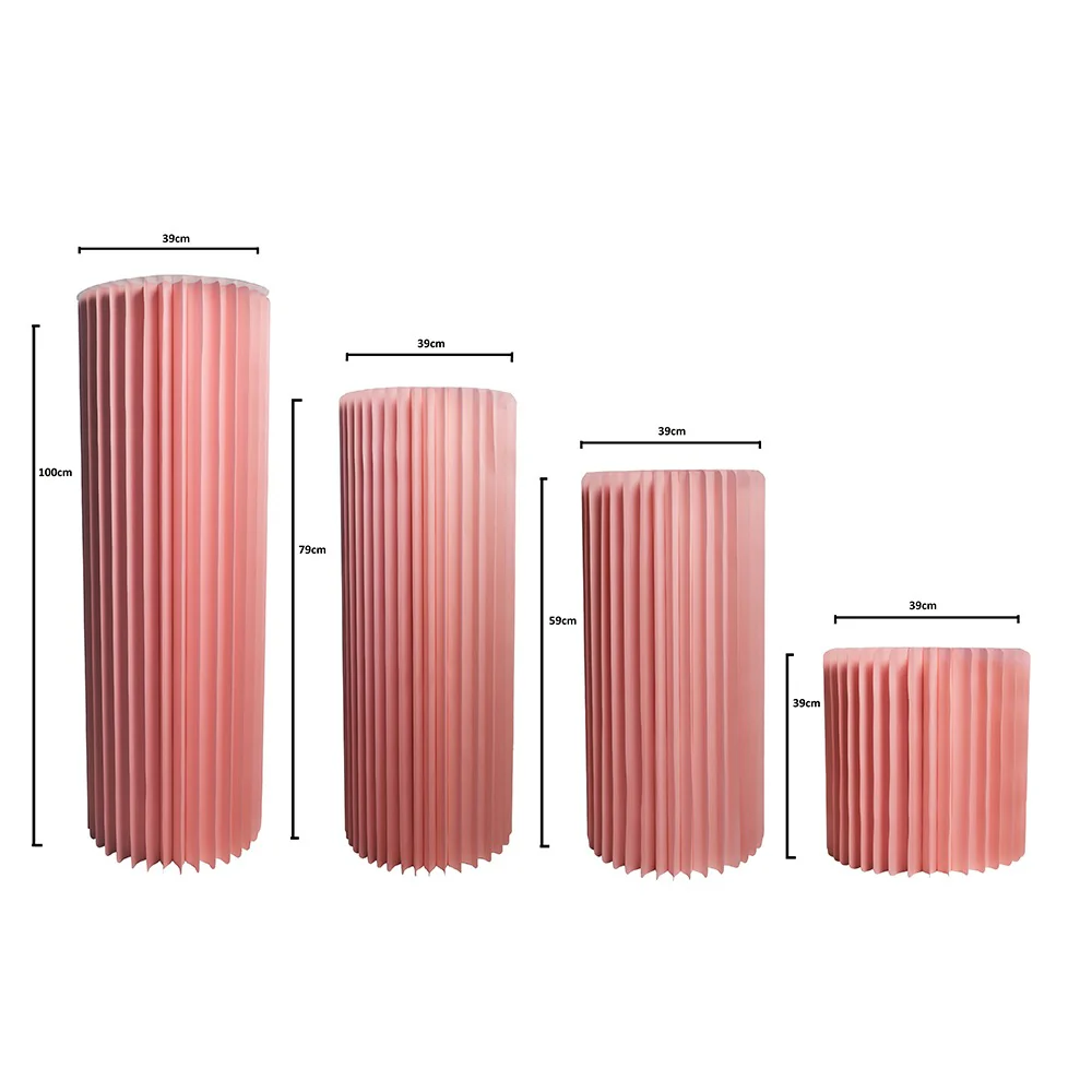 4pcs Paper Folding Table Stands - Image 2