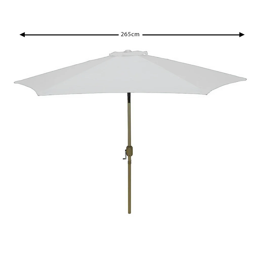 6 Ribs Replacement Patio Umbrella Canopy Cover (cloth only) - Image 3