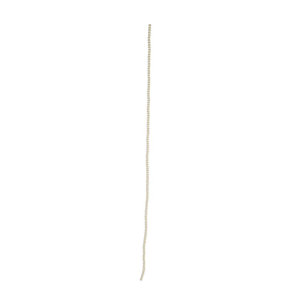 8mm Pearl Beads String Line Chain Garland Cream - Image 2