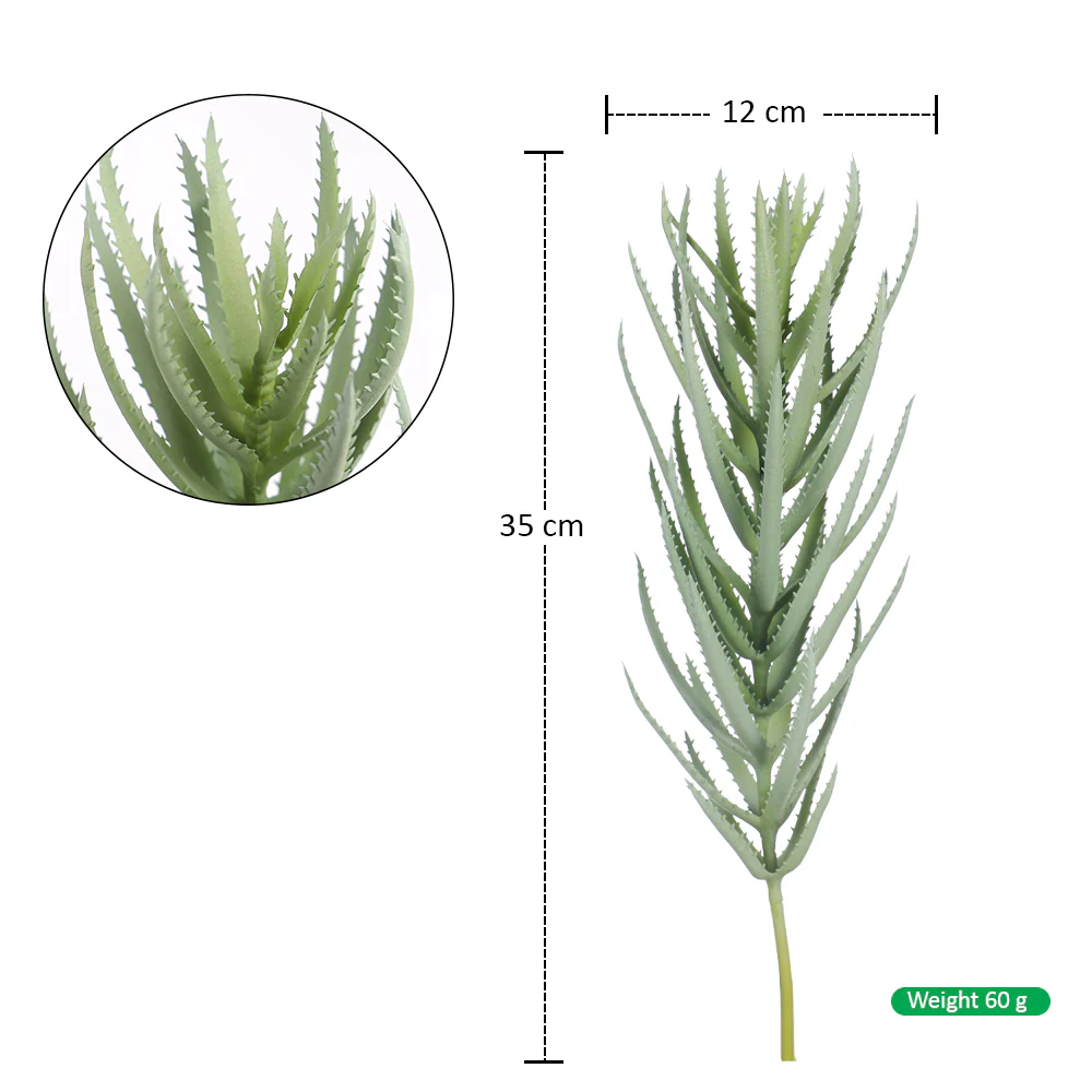 Artificial Aloe Vera Cactus Plant - Image 2