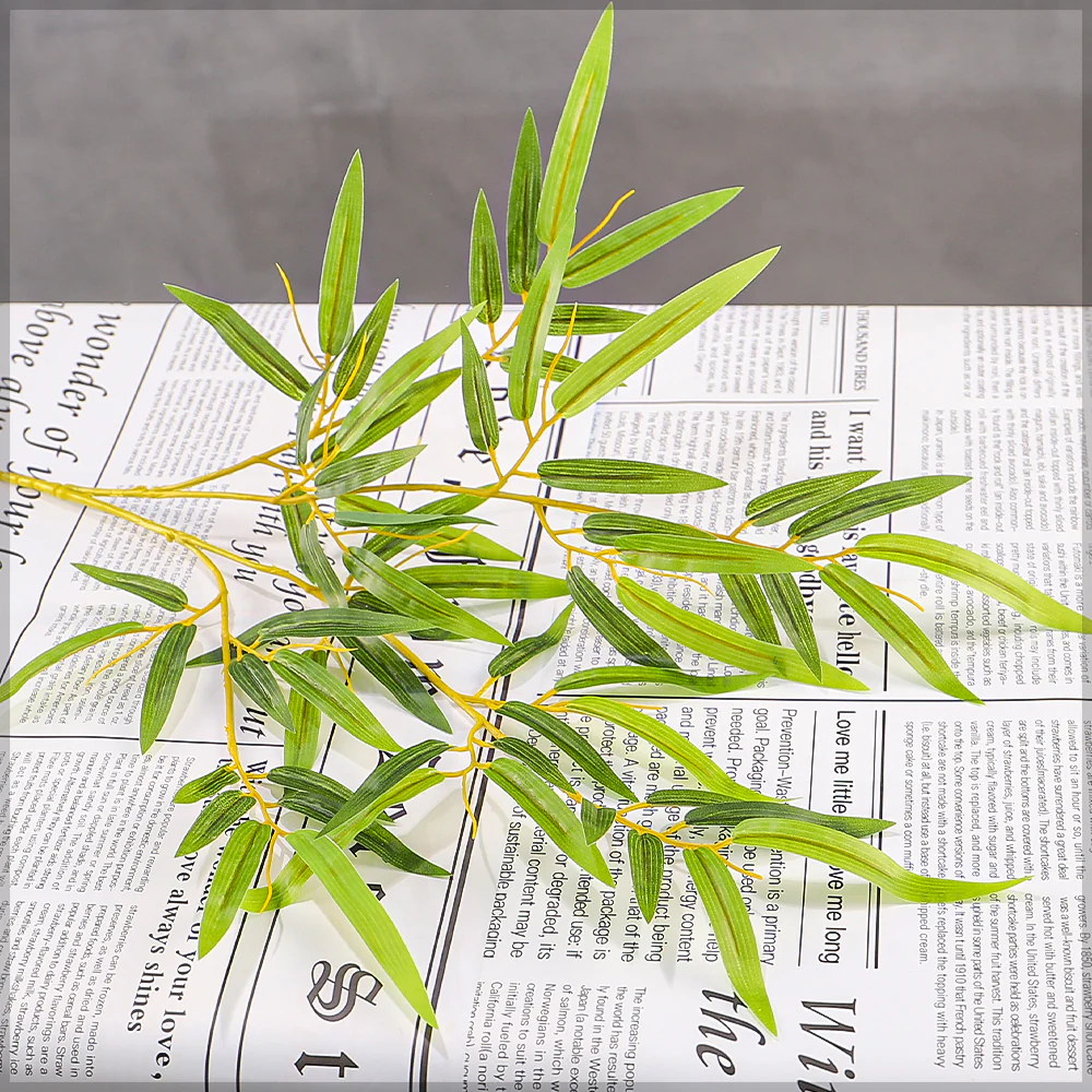 Artificial Bamboo Leaves