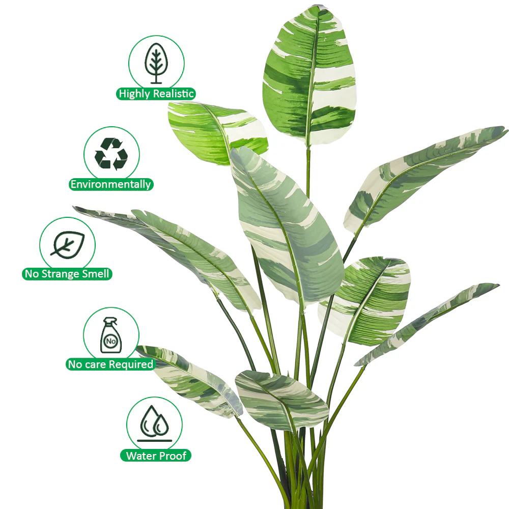 Artificial Banana Plant 150cm High - Image 4