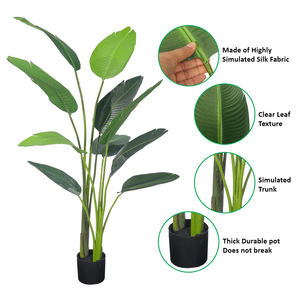 Artificial Banana Plant 150cm High - Image 5