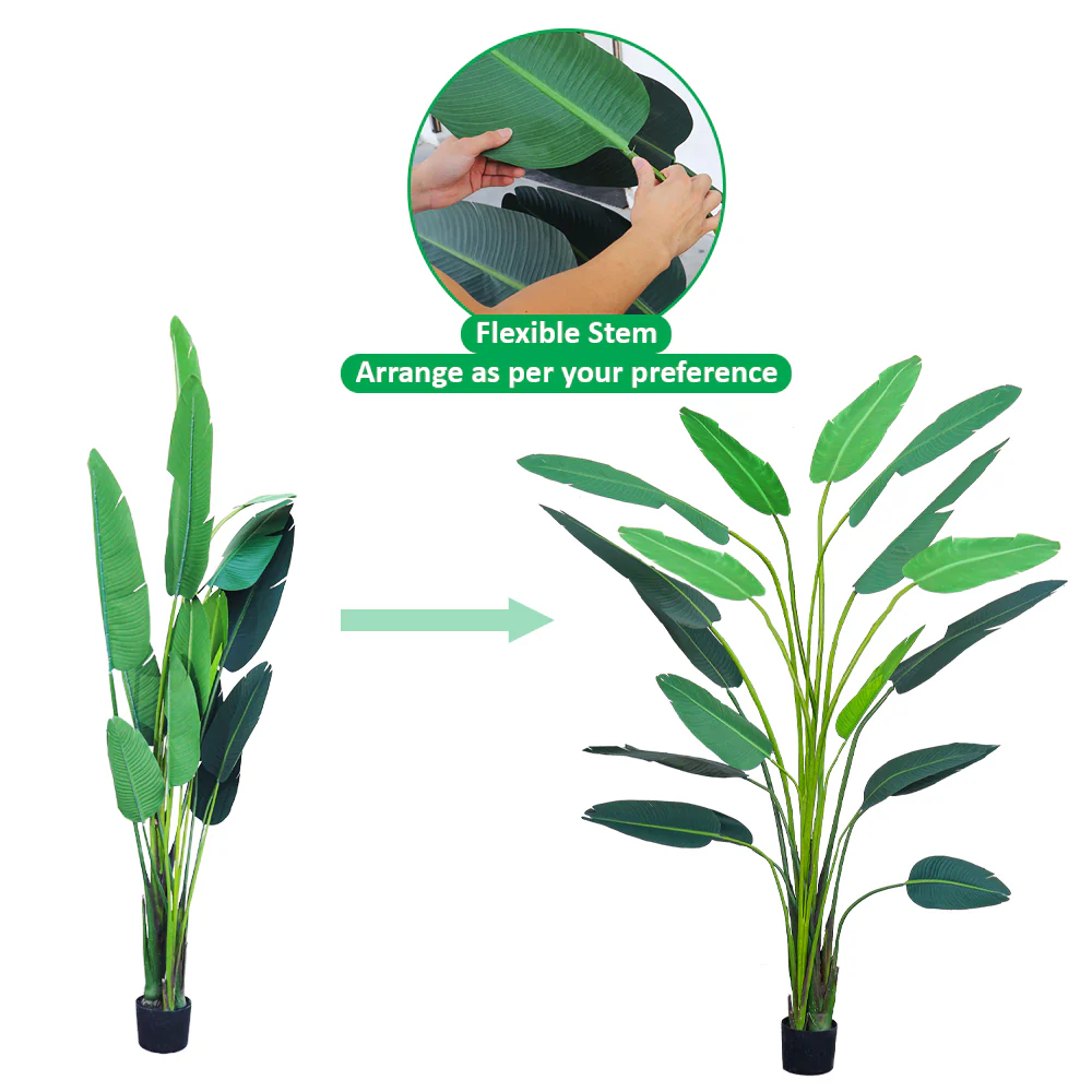 Artificial Banana Plant 3m High - Image 3