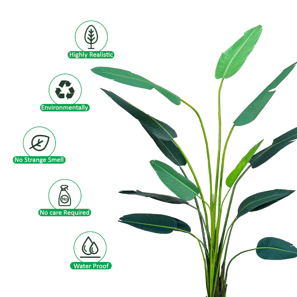 Artificial Banana Plant 3m High - Image 4