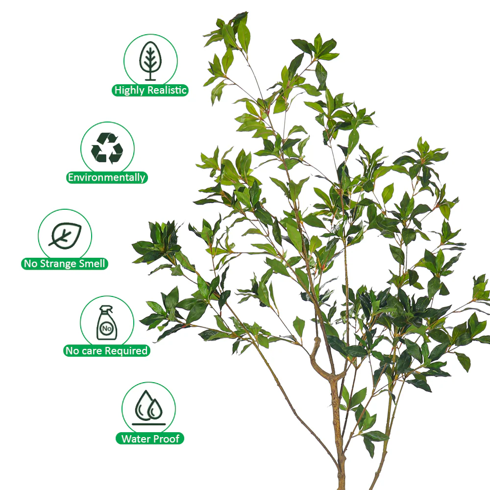 Artificial Bay Laurel Plant - Image 4