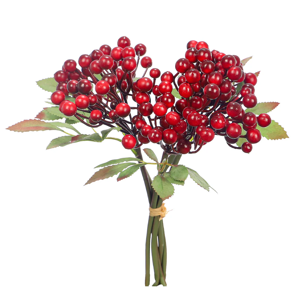 Artificial Berry Balls in Single Bunch(without vase) - Image 7