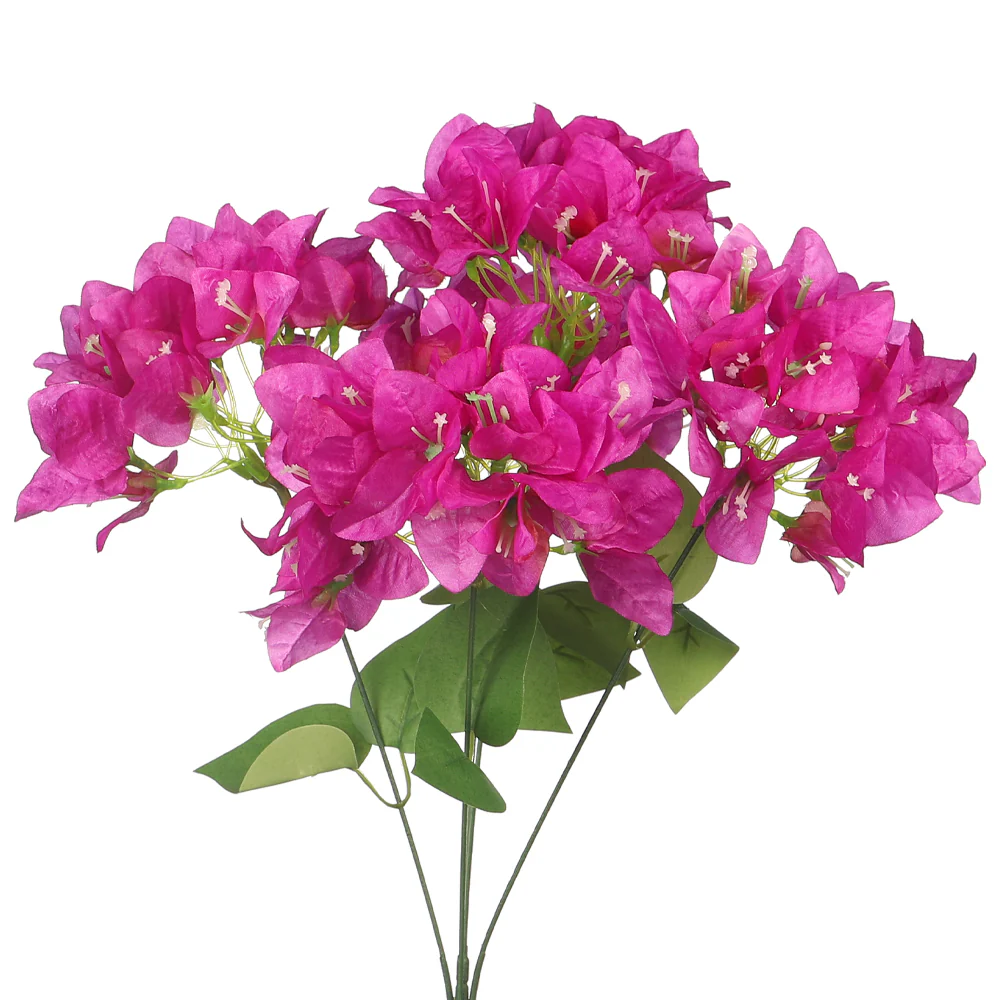 Artificial Bougainvillea Flower Bunch - Image 9