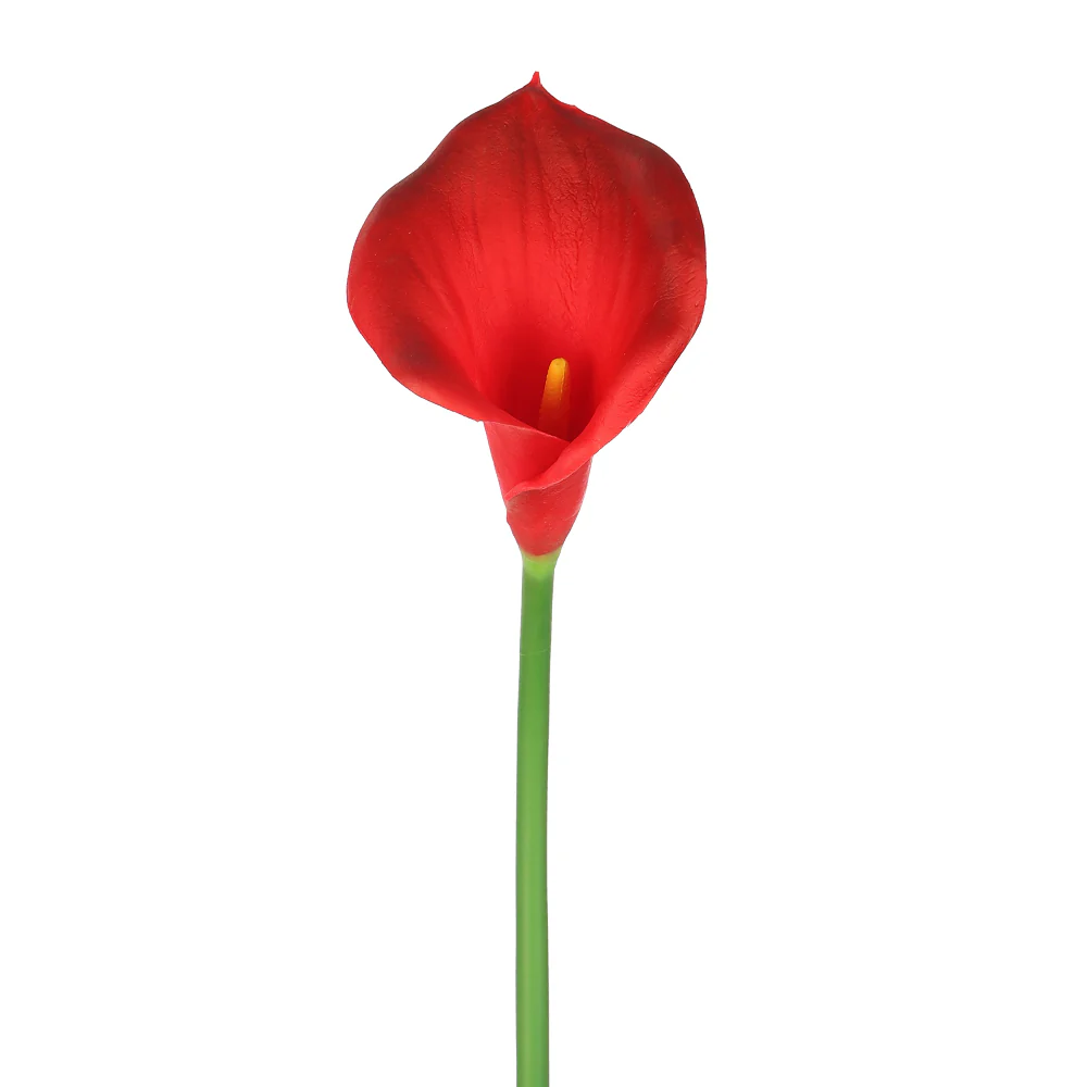 Artificial Calla Lilies Flowers Single Stem (without vase) - Image 30