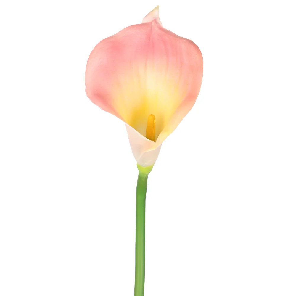 Artificial Calla Lilies Flowers Single Stem (without vase) - Image 38