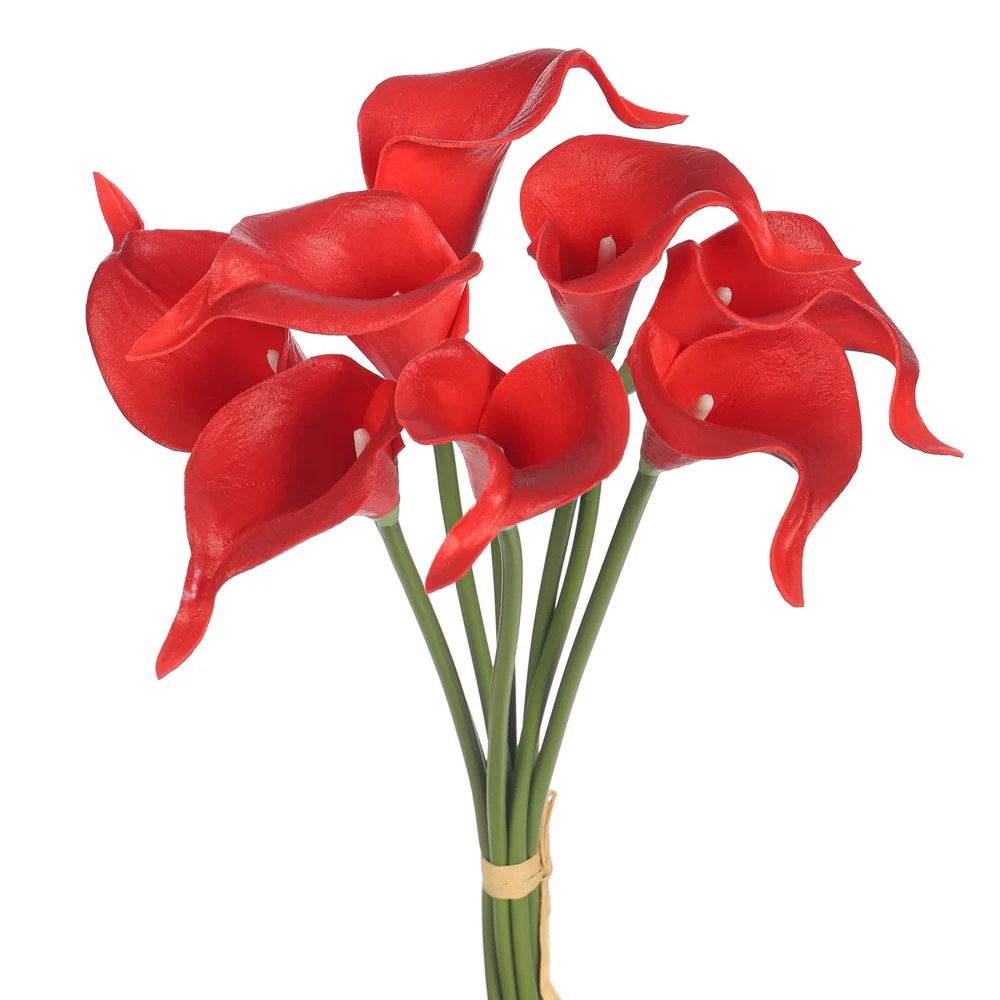 Artificial Calla Lily Flower Single Bunch(without vase) - Image 12