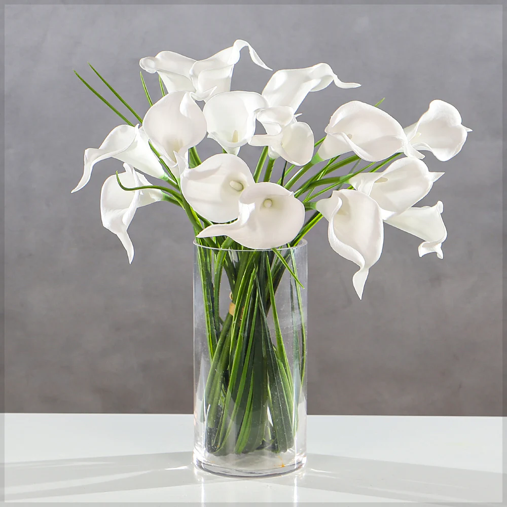Artificial Calla Lily Flower Single Bunch(without vase) - Image 13