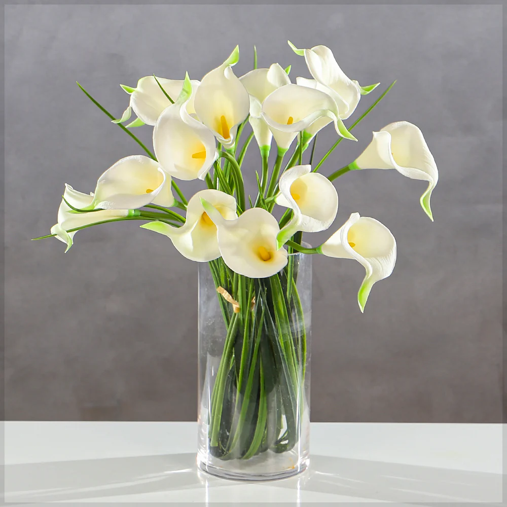 Artificial Calla Lily Flower Single Bunch(without vase) - Image 7