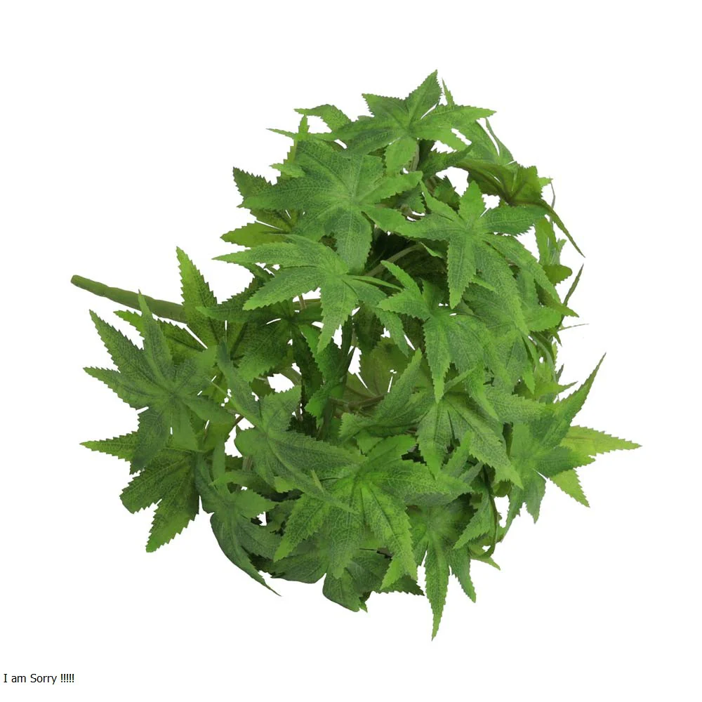Single Bunch Artificial Canabis Leaf(without vase) - Image 4