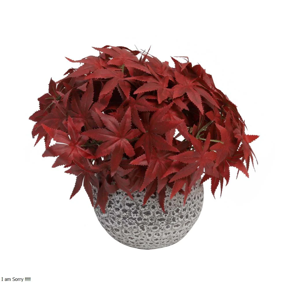 Single Bunch Artificial Canabis Leaf(without vase) - Image 5