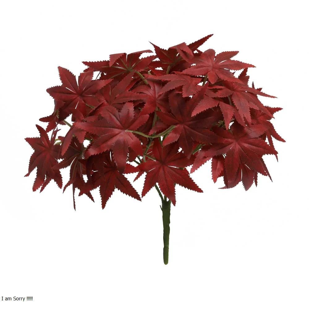 Single Bunch Artificial Canabis Leaf(without vase) - Image 7