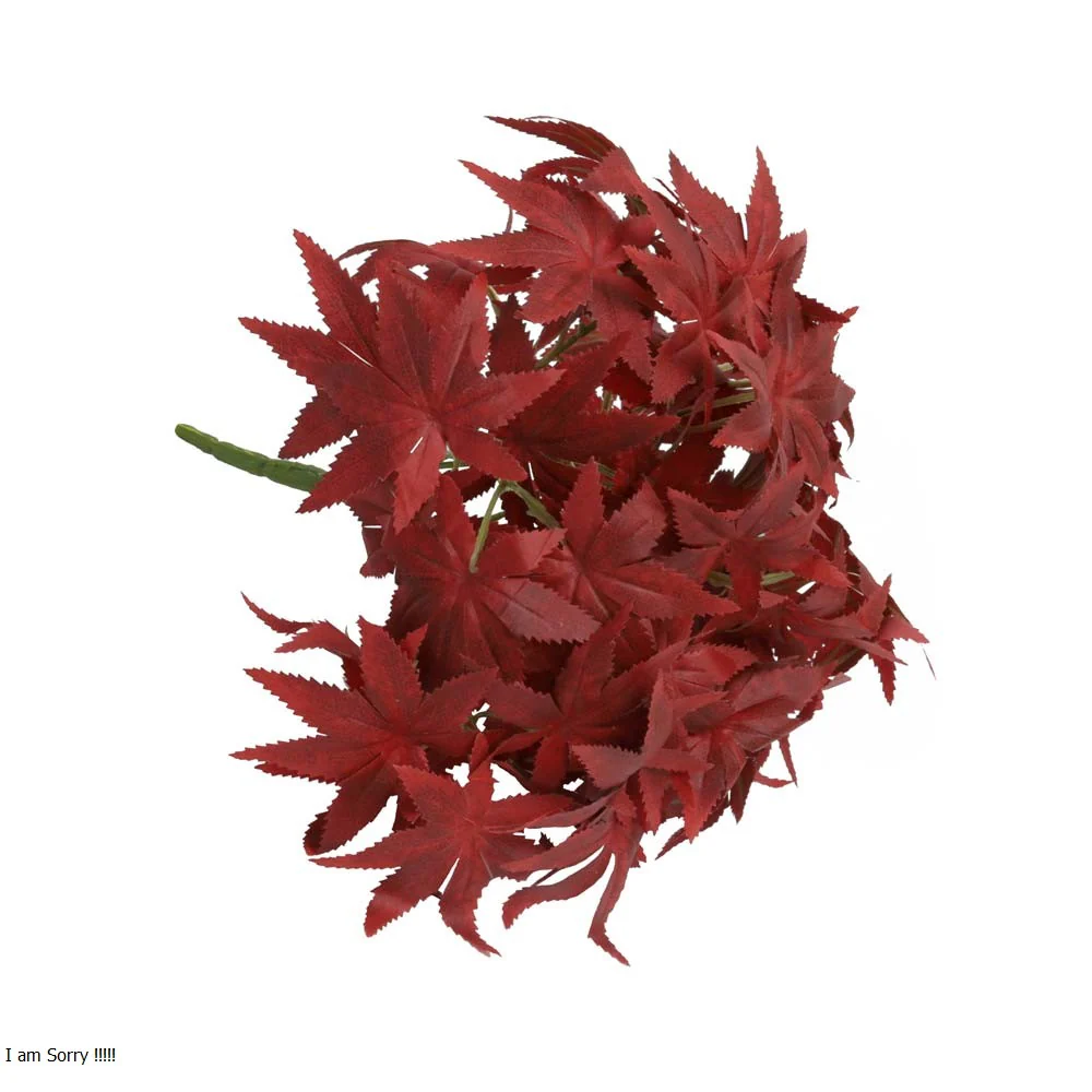 Single Bunch Artificial Canabis Leaf(without vase) - Image 8
