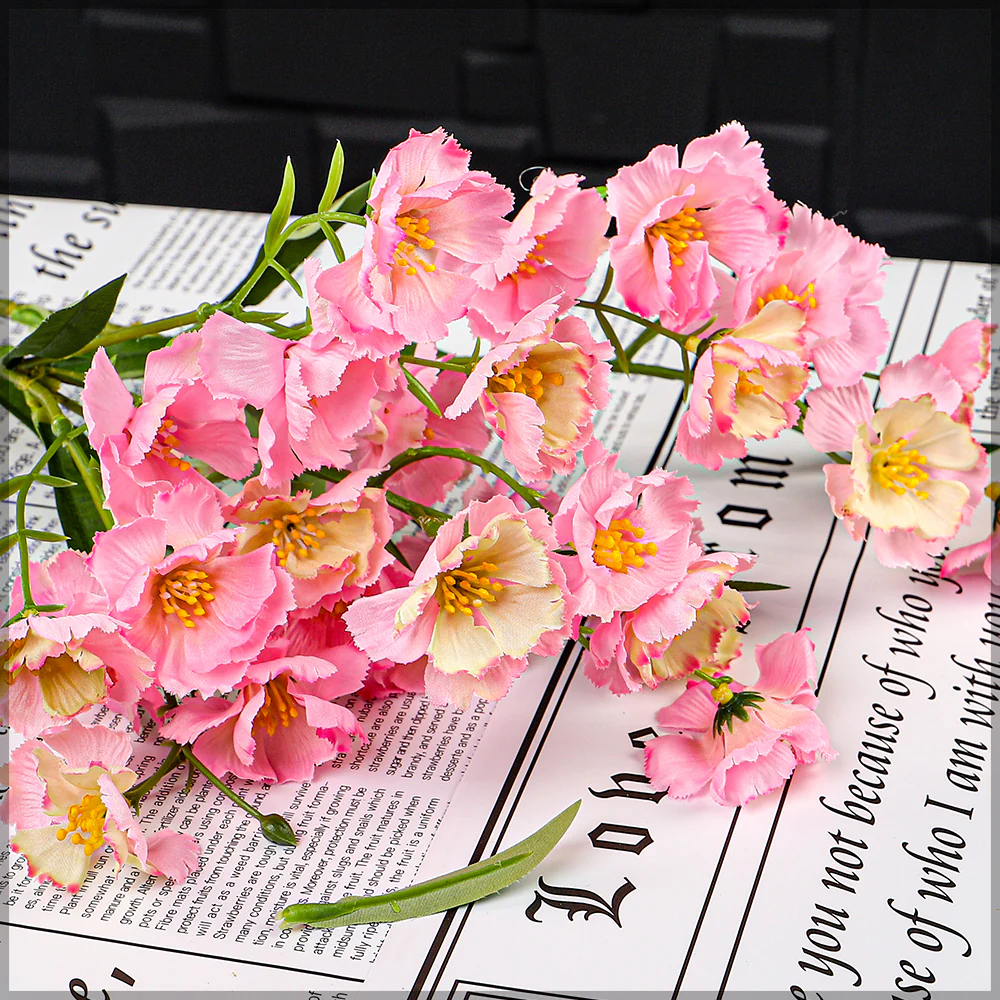 Artificial Carnation Flower Single Stem(without vase) - Image 15