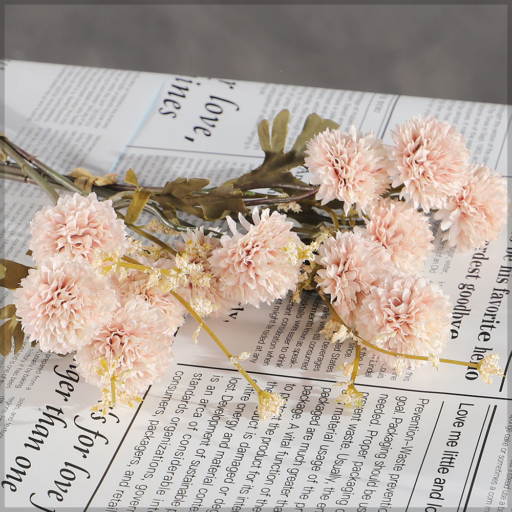 Artificial Chrysanthemum Single Bunch(without vase) - Image 11