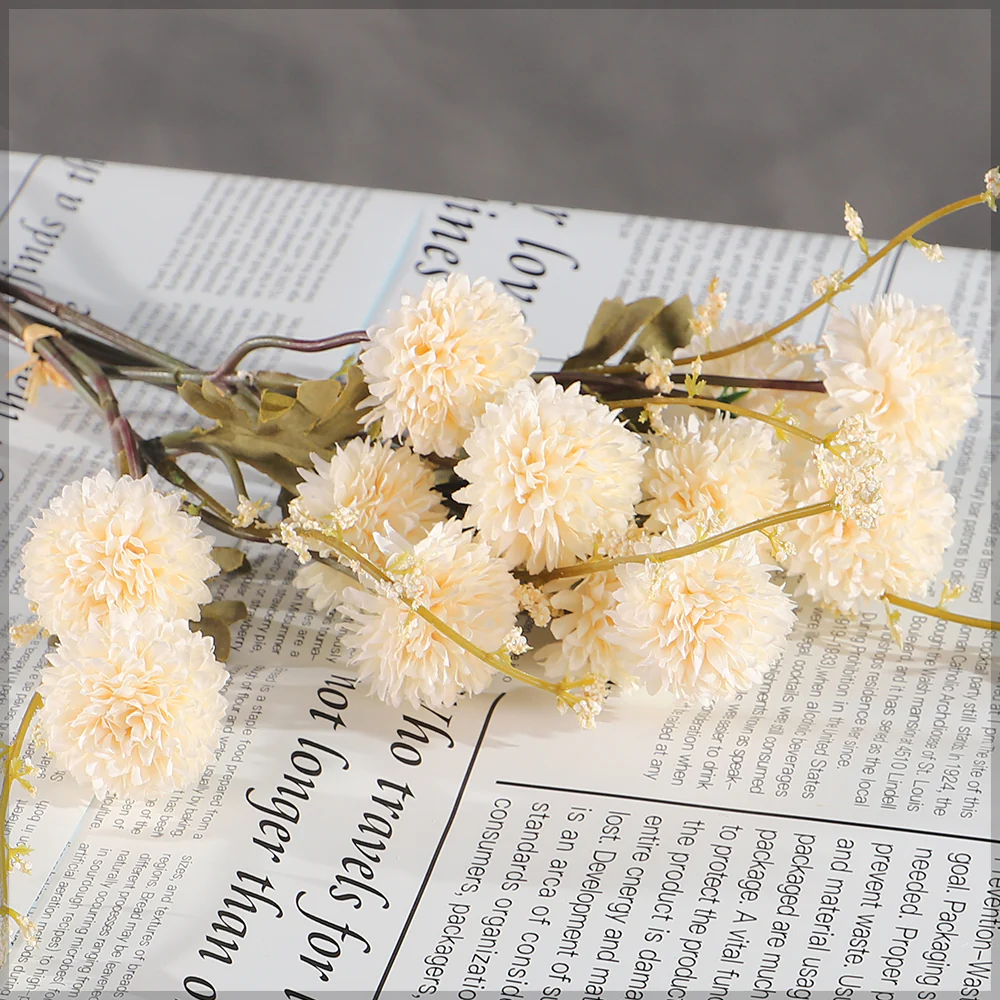 Artificial Chrysanthemum Single Bunch(without vase) - Image 7
