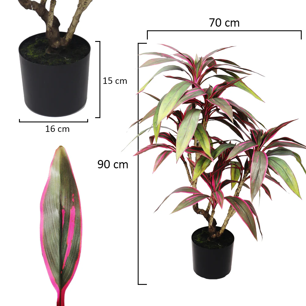 Artificial Cordyline Fruticosa Excelsa Plant - Image 3