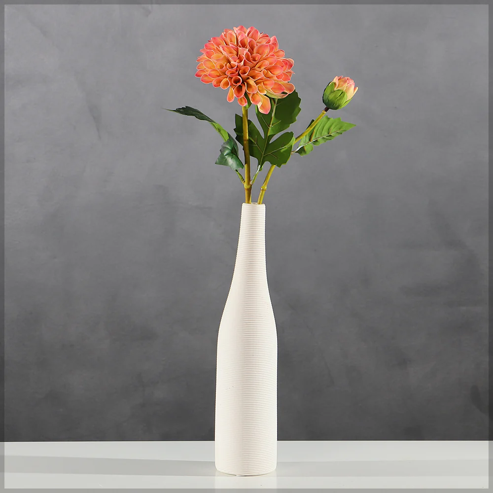 Artificial Dahlia Flower Head (without vase)