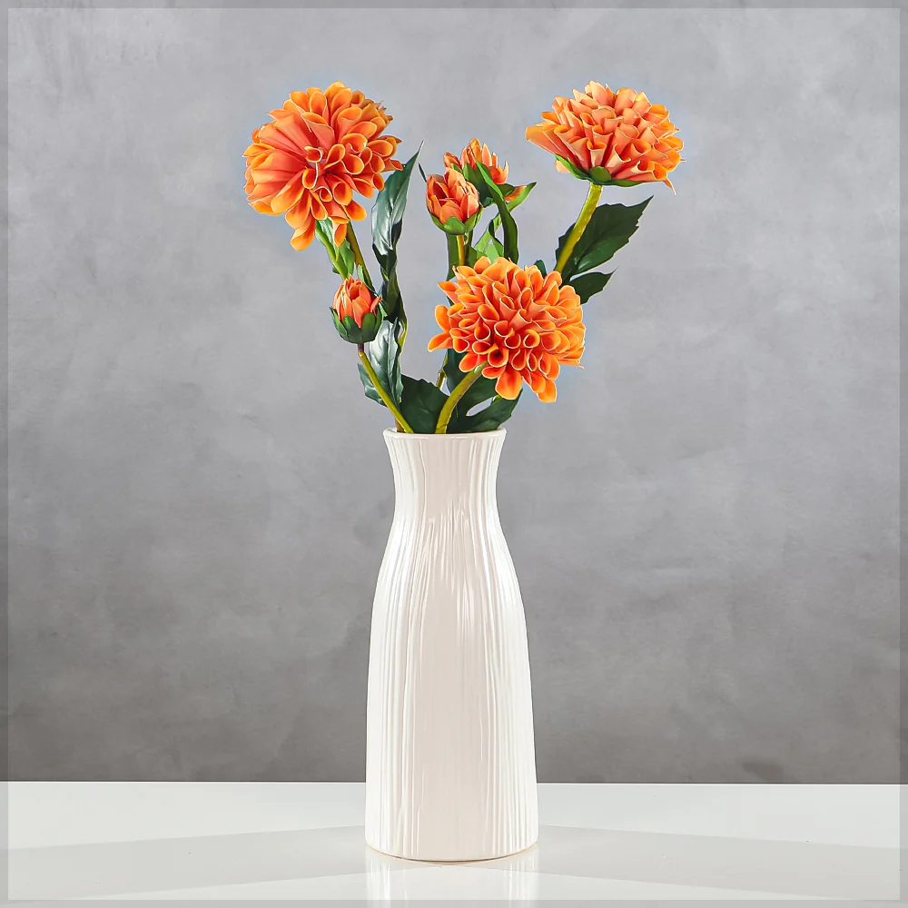 Artificial Dahlia Flower Head (without vase) - Image 17