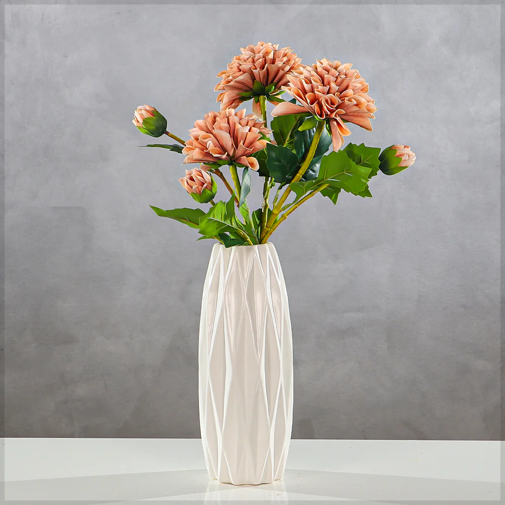 Artificial Dahlia Flower Head (without vase) - Image 20