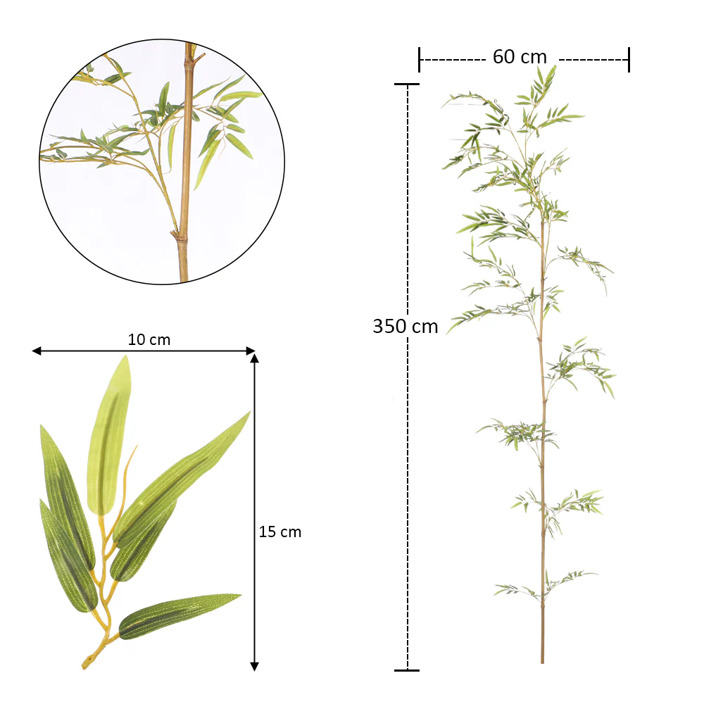 Artificial Decorative Bamboo Stems - Image 4